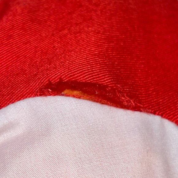 Build A Bear Valentines Heart Bear Red Pink White Stuffed Plush Animal Toy - Picture 9 of 12